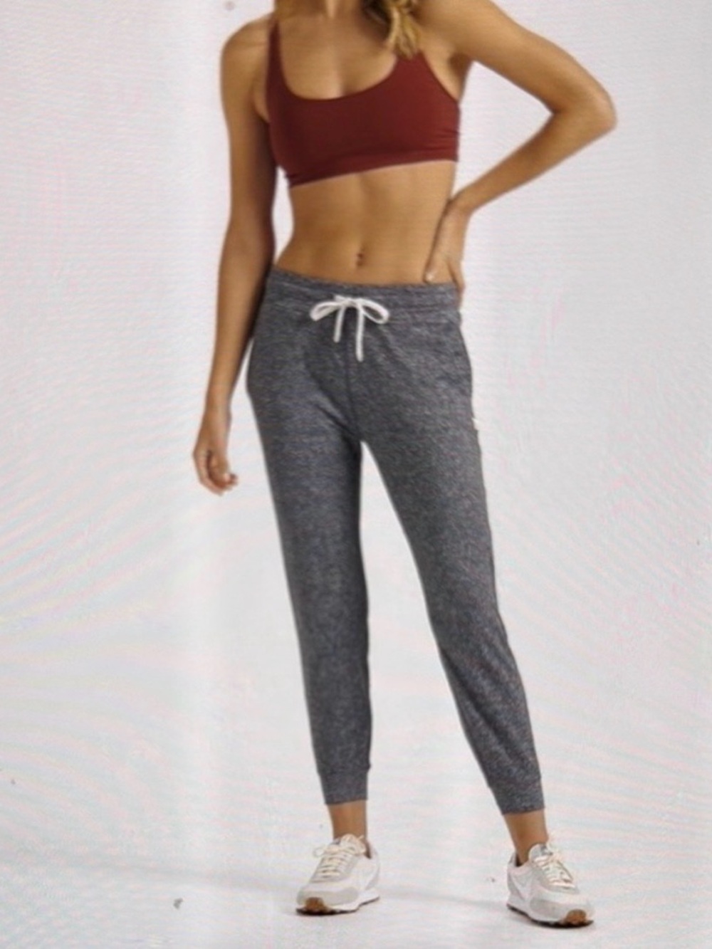 Vuori Heathered Charcoal Performance Jogger